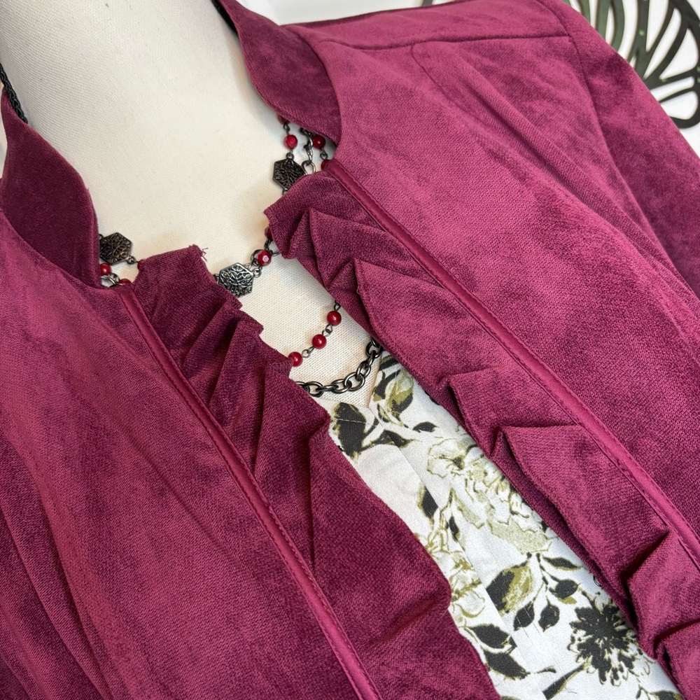 Women's CB Established Velvet Blazer/Jacket - Picture 7 of 12